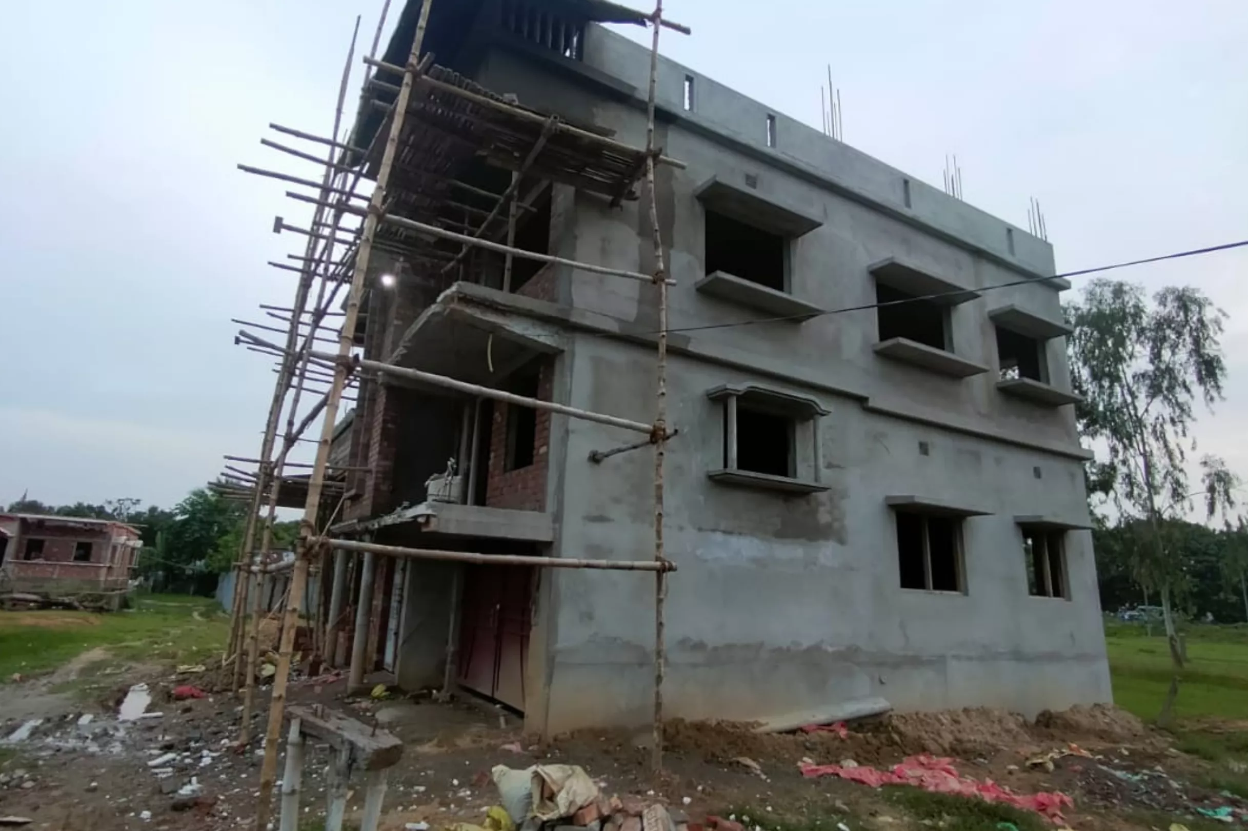 Ready Build 85% complete 2 storied building for sale due to fund issue in patna at just 85l